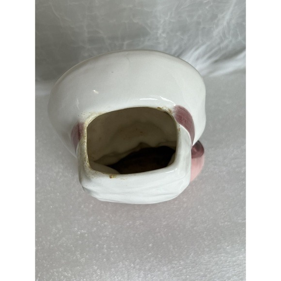 VINTAGE NORCREST Lady Head Vase, E399, Bonnet - Picture 8 of 9